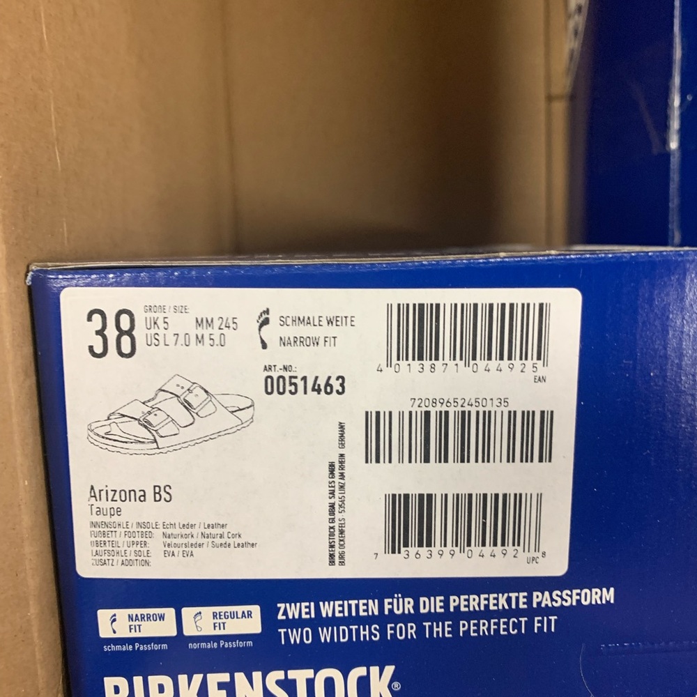 Birkenstock Arizona BS Sandals in Taupe